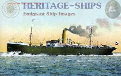 S.S. Breslau- Immigrant ship to Galveston, Texas